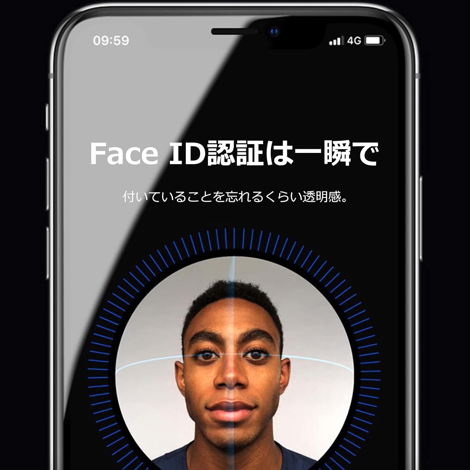 Amazon | Blackboom 覗き見防止 対応 iPhone 11/XR ガラスフィルム